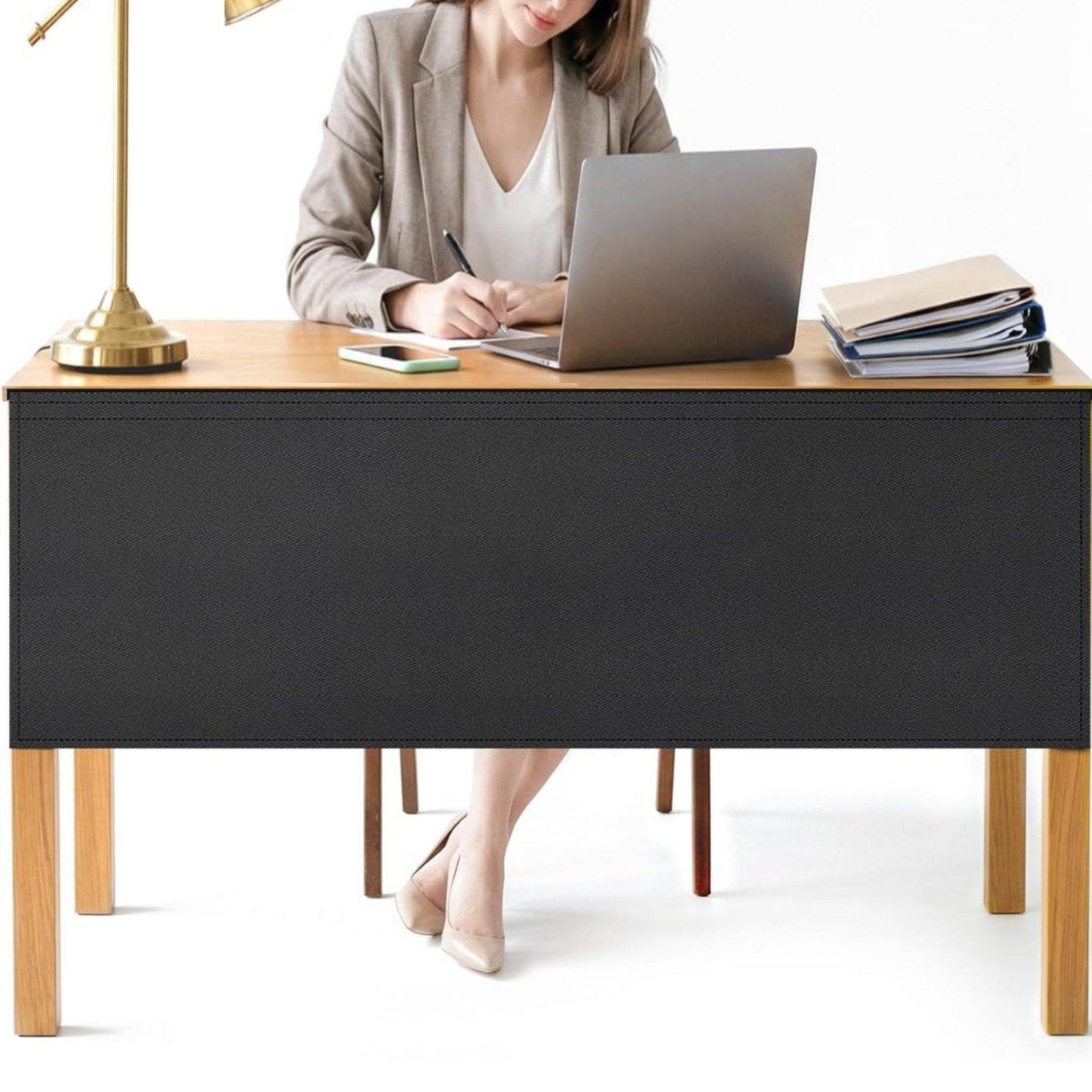 Desk Setup Studio - Sichtschutzpaneel für Untertisch aus Oxford-Stoff, Einfache