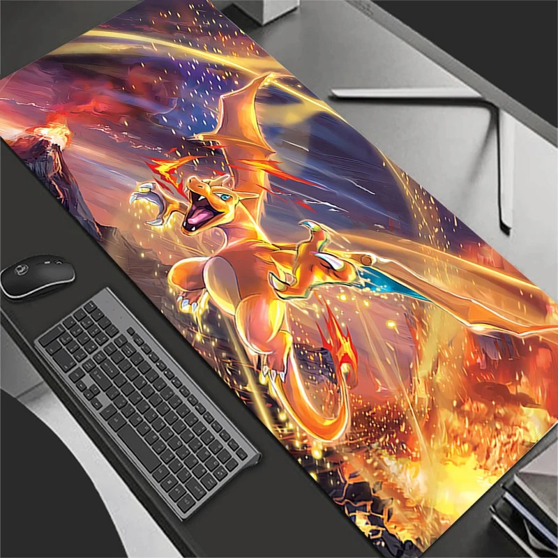 Desk Setup Accessories - Mauspad, Anime-Gaming-Zubehör, großer Teppich, Gamer, PC,