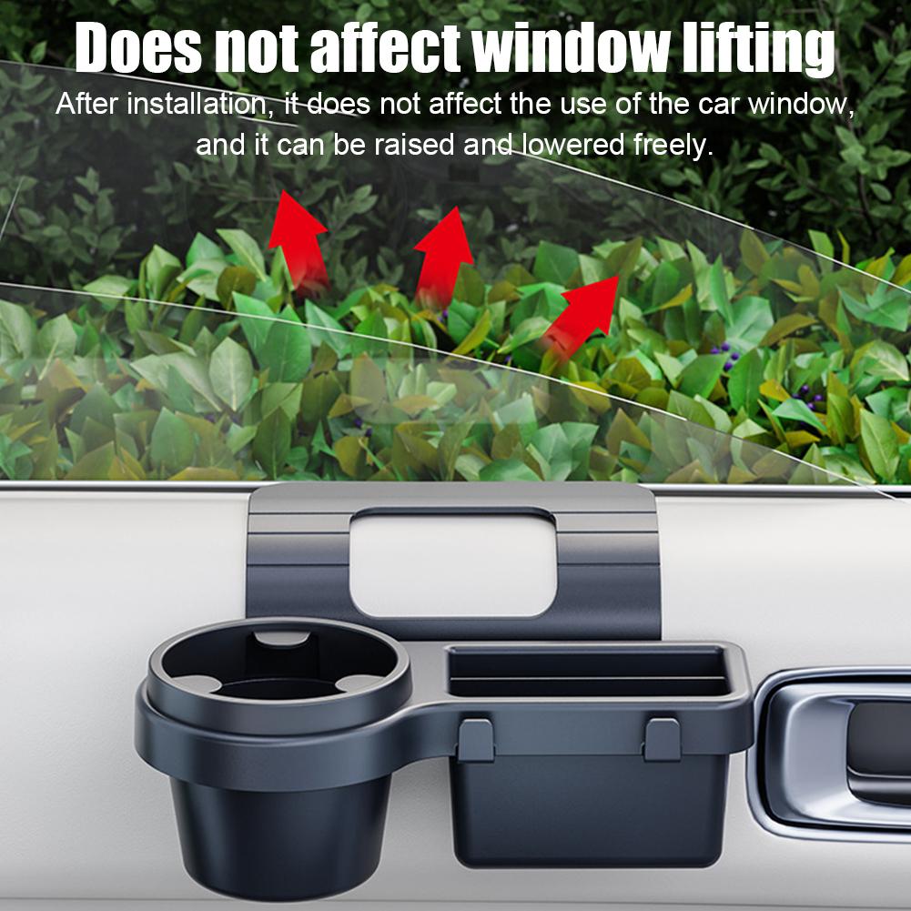 Dual Phone Holder - Auto Tür Tasse Halter Fenster Trinken