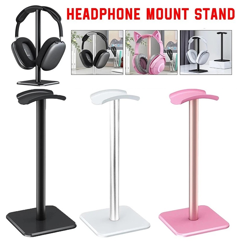 Desk Setup Accessories - 1 Stück Universeller Kunststoff-Kopfhörerhalter Gaming-Headset-Ständer Desktop-Organizer