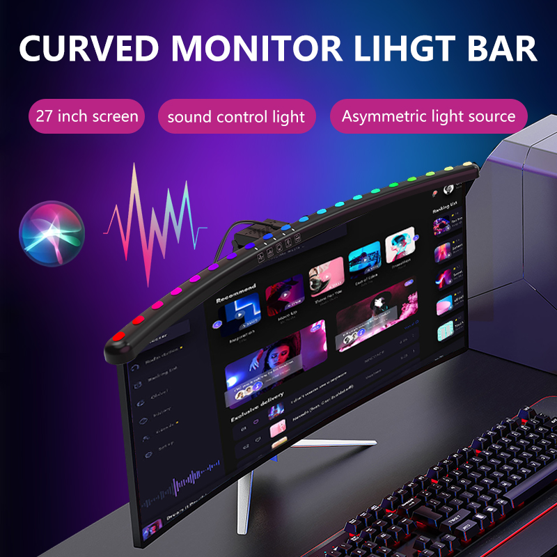 RGB-Lichtleiste Monitor Smart  – Desk Setup Accessories Bewertung und Preis