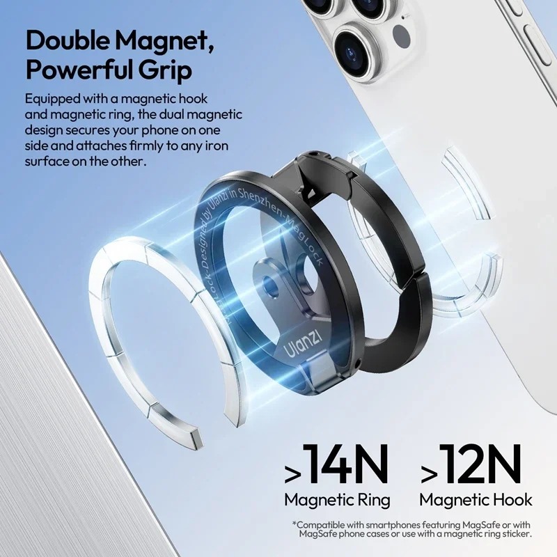 Original Ulanzi MA02 MagLock D – Dual Phone Holder Bewertung und Preis