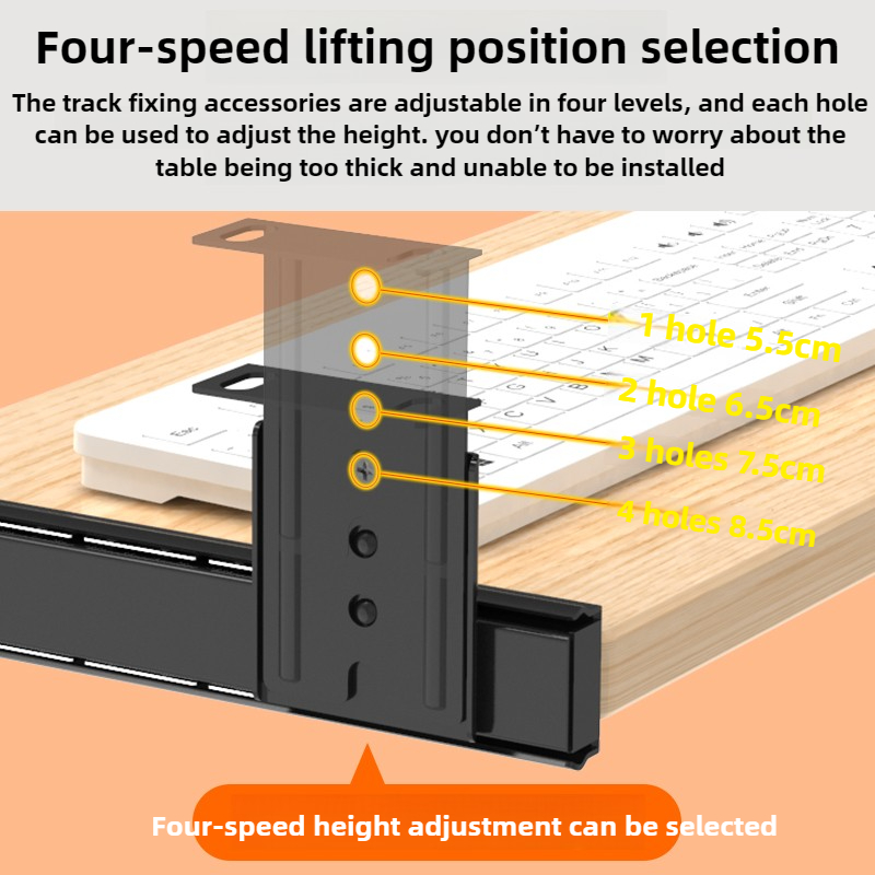 Holz-Tastaturablage für Untert – Desk Setup With Keyboard Tray Bewertung und Preis