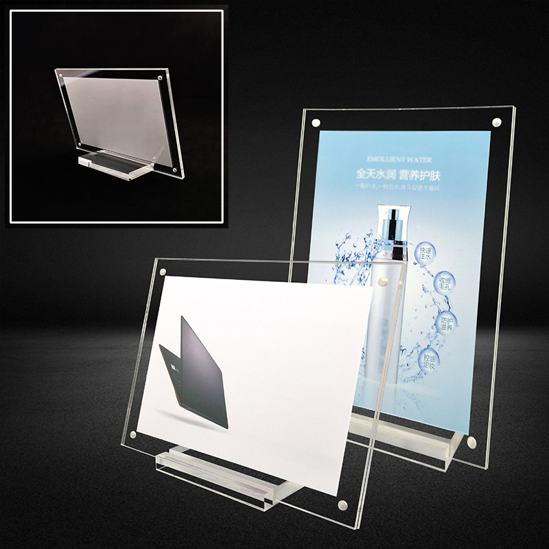 Acryl Desktop Display Rahmen T – Desk Setup Photo Bewertung und Preis