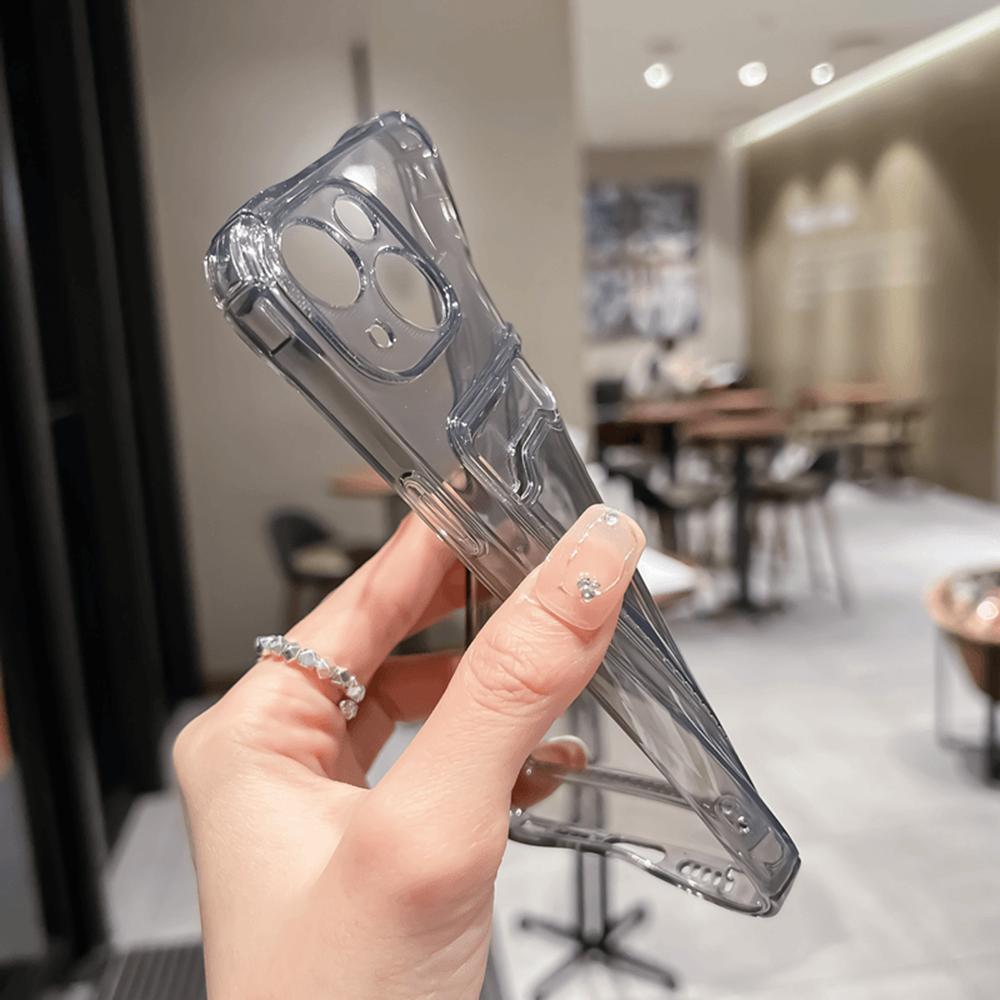 Transparente Kartenhalter-Hand – Dual Phone Holder Bewertung und Preis