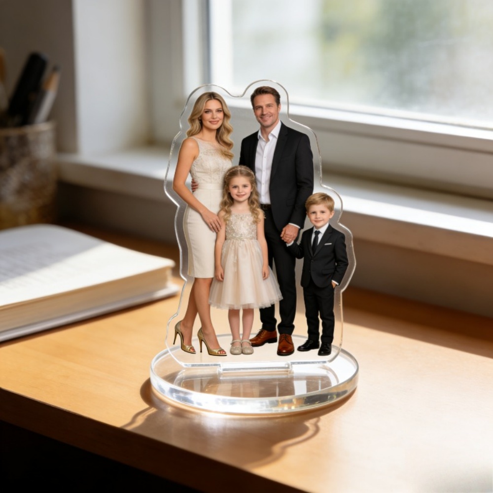 Personalisierter Acryl-Ständer – Desk Setup Photo Bewertung und Preis