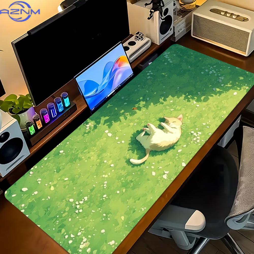 Florales, niedliches Katzen-Ga – Desk Setup For Gaming Bewertung und Preis