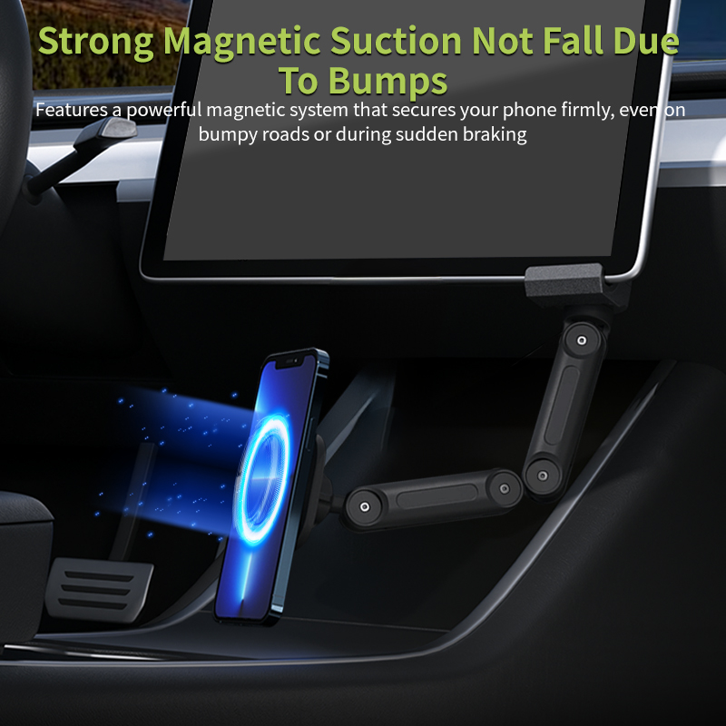 Faltbarer kabelloser magnetisc – Dual Phone Holder Bewertung und Preis