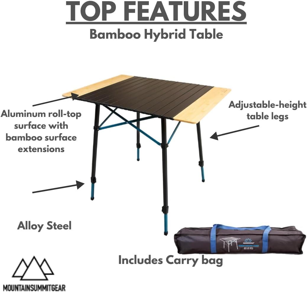 Tragbarer Campingtisch, klappb – Desk Setup Brown Bewertung und Preis