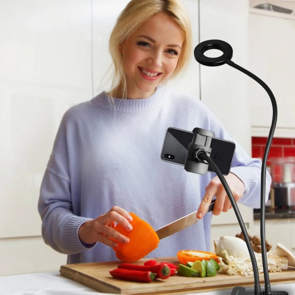Dual Lights LED-Ringfülllicht, – Dual Phone Holder Bewertung und Preis