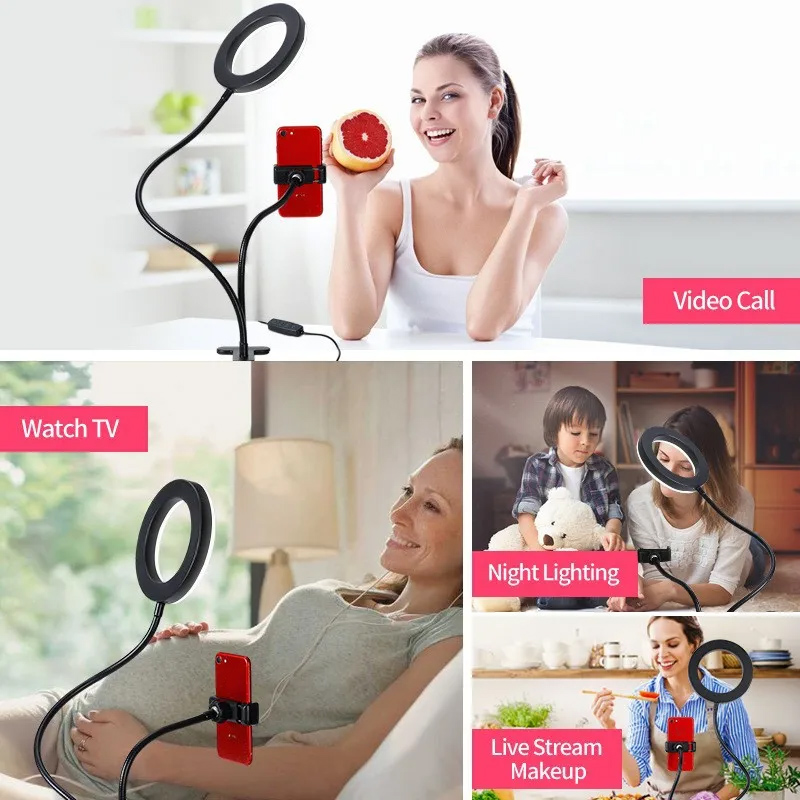 Dual Lights LED-Ringfülllicht, – Dual Phone Holder Bewertung und Preis