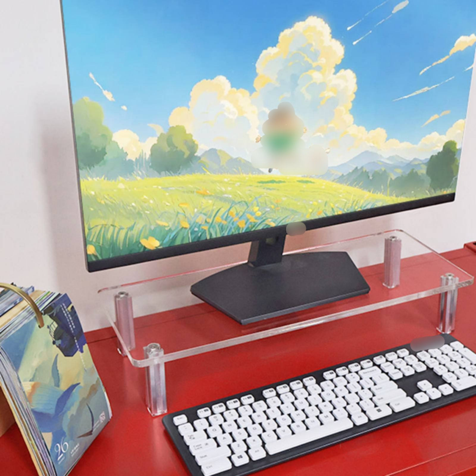 Acryl-Monitorständer, leicht z – Desk Setup Accessories Bewertung und Preis