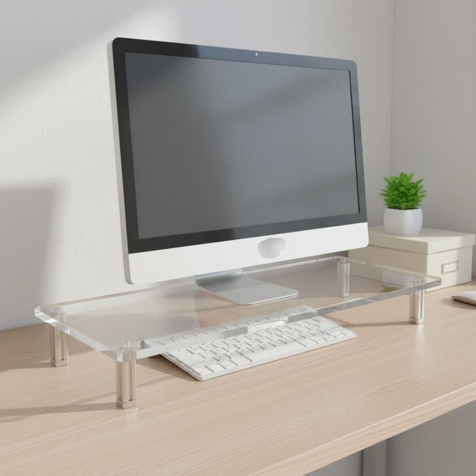 Acryl-Monitorständer, leicht z – Desk Setup Accessories Bewertung und Preis