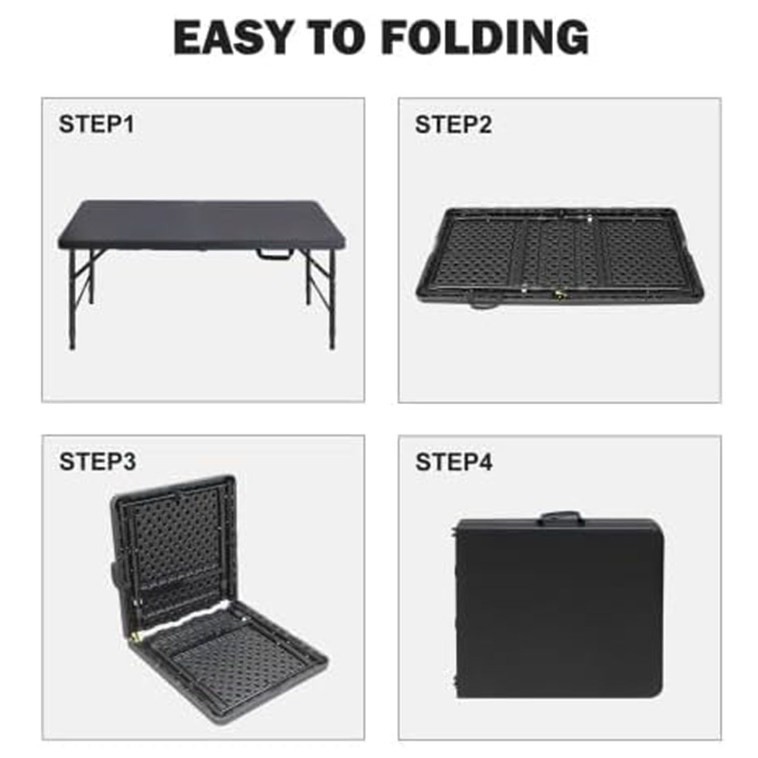 Klapptisch 4 Fuß, höhenverstel – Desk Setup Clean Bewertung und Preis