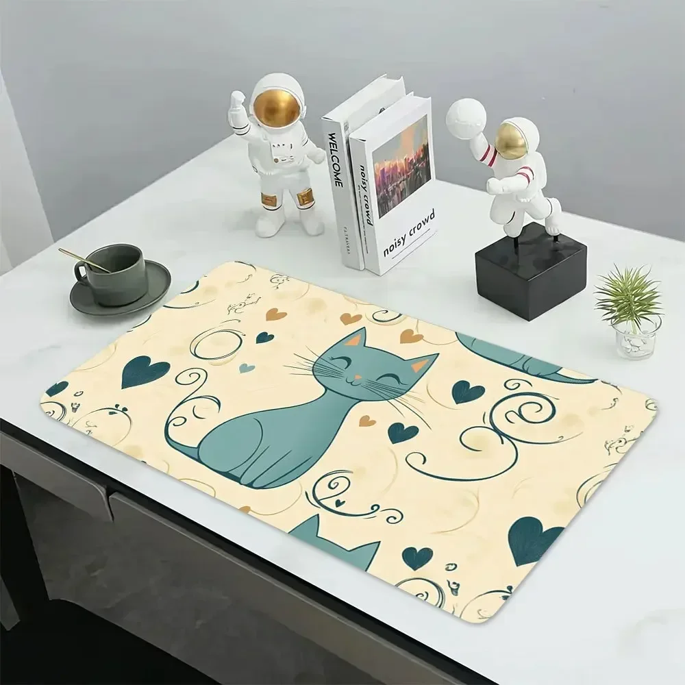 Gaming-Mauspad 1 Stück Tier-Ca – Desk Setup For Gaming Bewertung und Preis