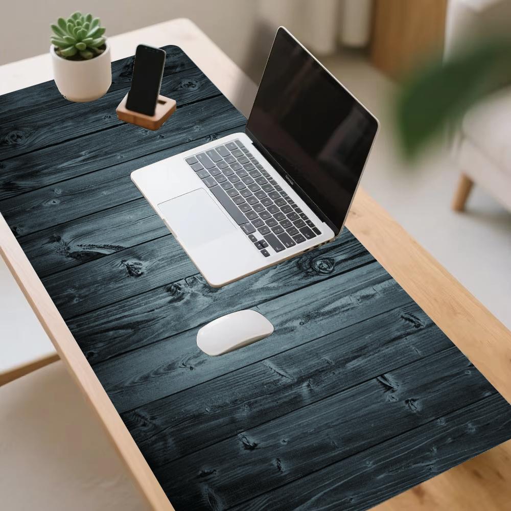 Schwarzes Holz-Mauspad, Schrei – Desk Setup Black And Wood Bewertung und Preis