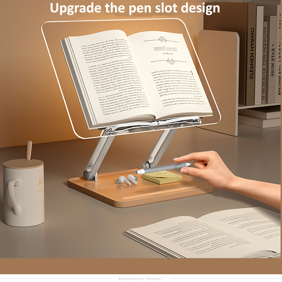 Leseständer aus Holz mit Licht – Desk Setup Wood Bewertung und Preis