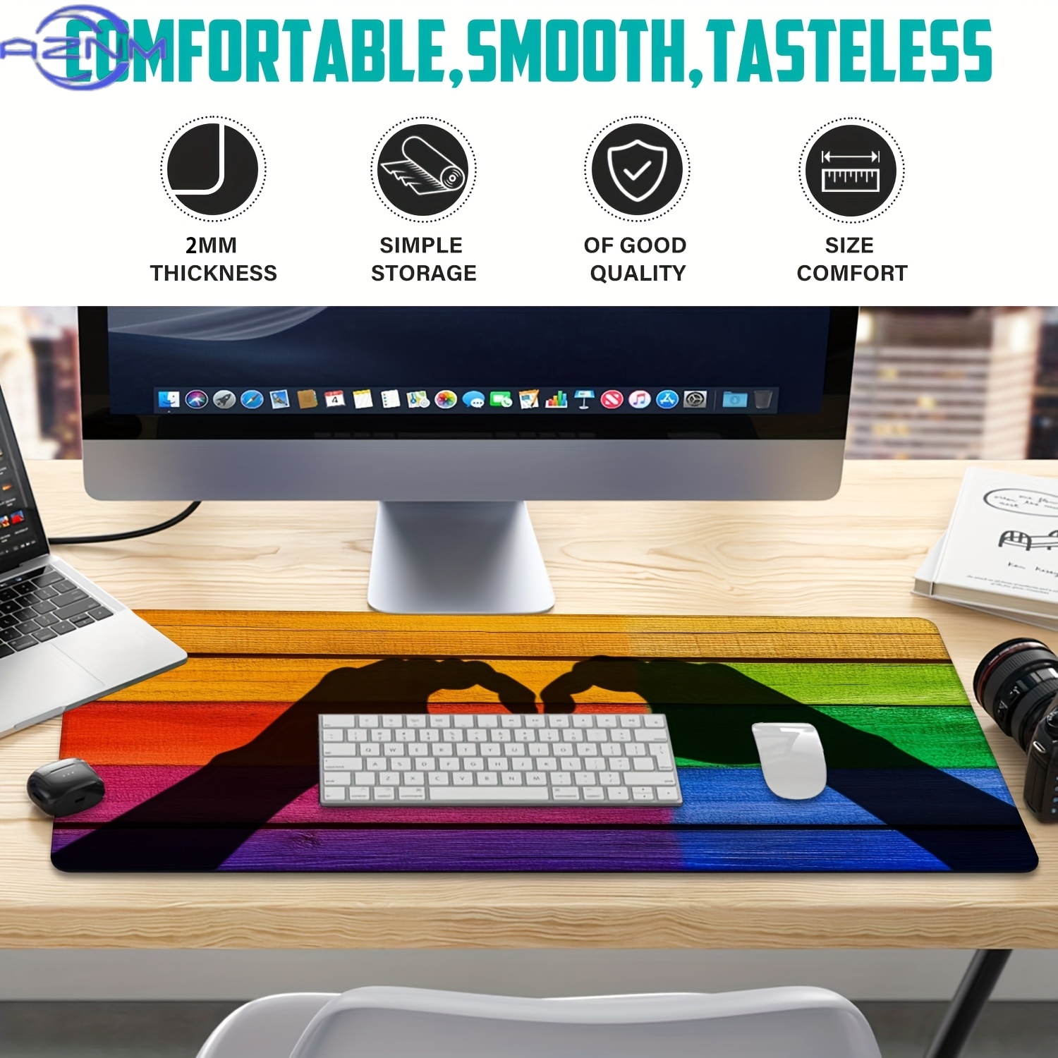 Großes Gaming-Mauspad mit Hand – Desk Setup For Gaming Bewertung und Preis